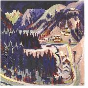 Ernst Ludwig Kirchner Sertigtal oil painting picture wholesale